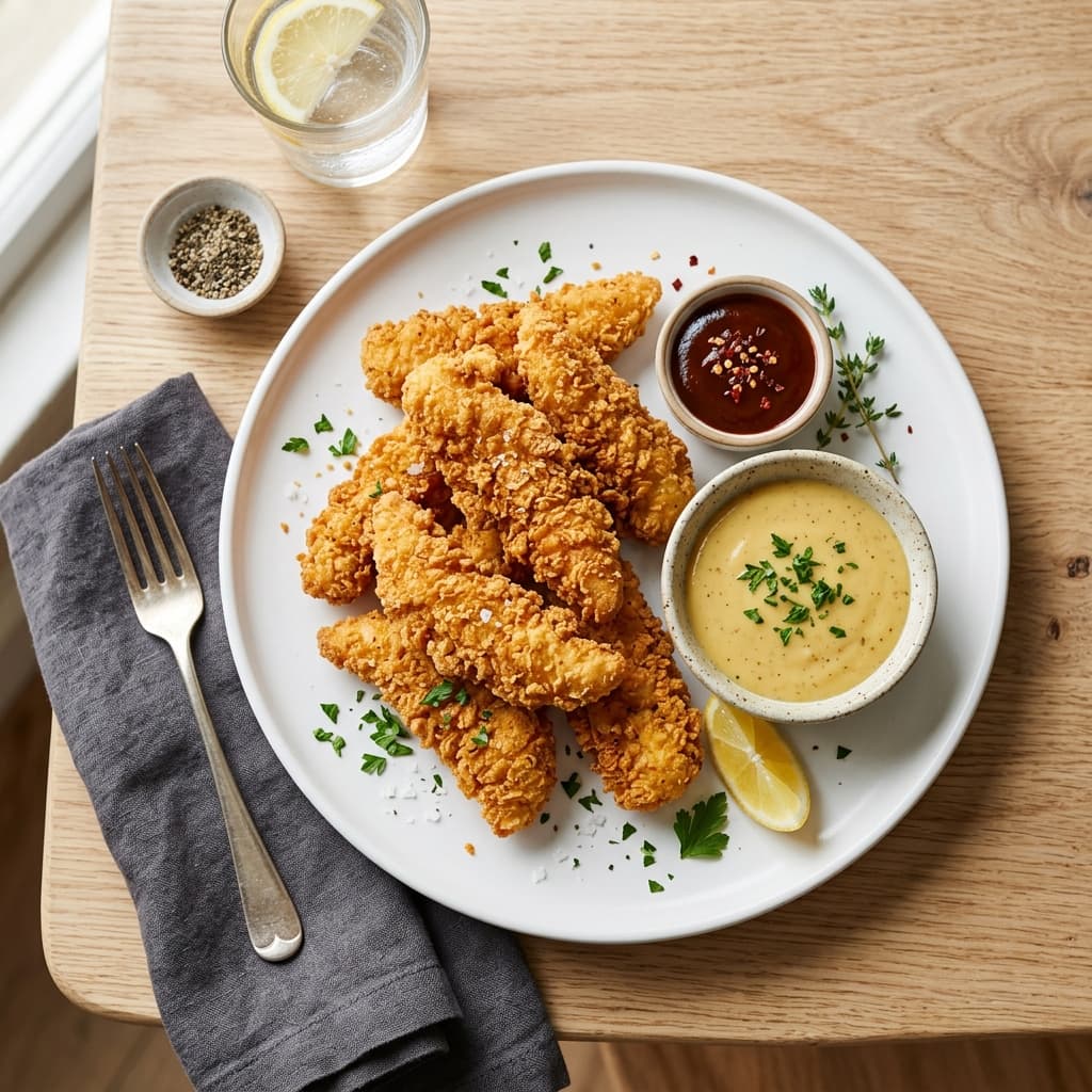 Raising Cane's chicken fingers calories — crispy golden tenders with 130 calories and 13g protein each